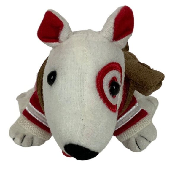 Target Bullseye Dog Plush Mascot with Messenger Bag 2018 Careers - Picture 5 of 9